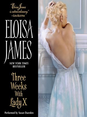 cover image of Three Weeks with Lady X